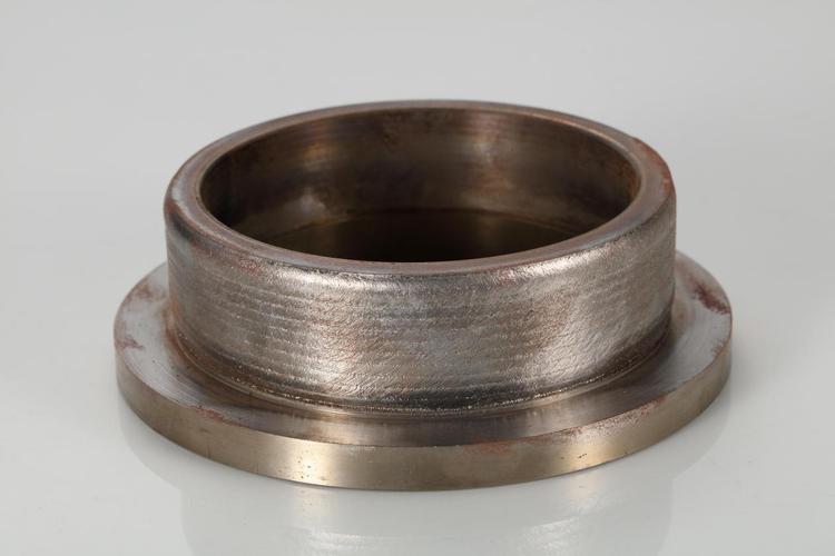 Pieza metálica DED impresa en 3D