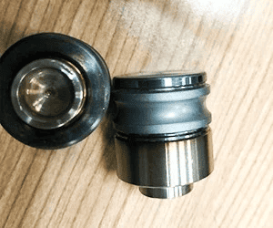 Endurecimento por laser em pistão automóvel