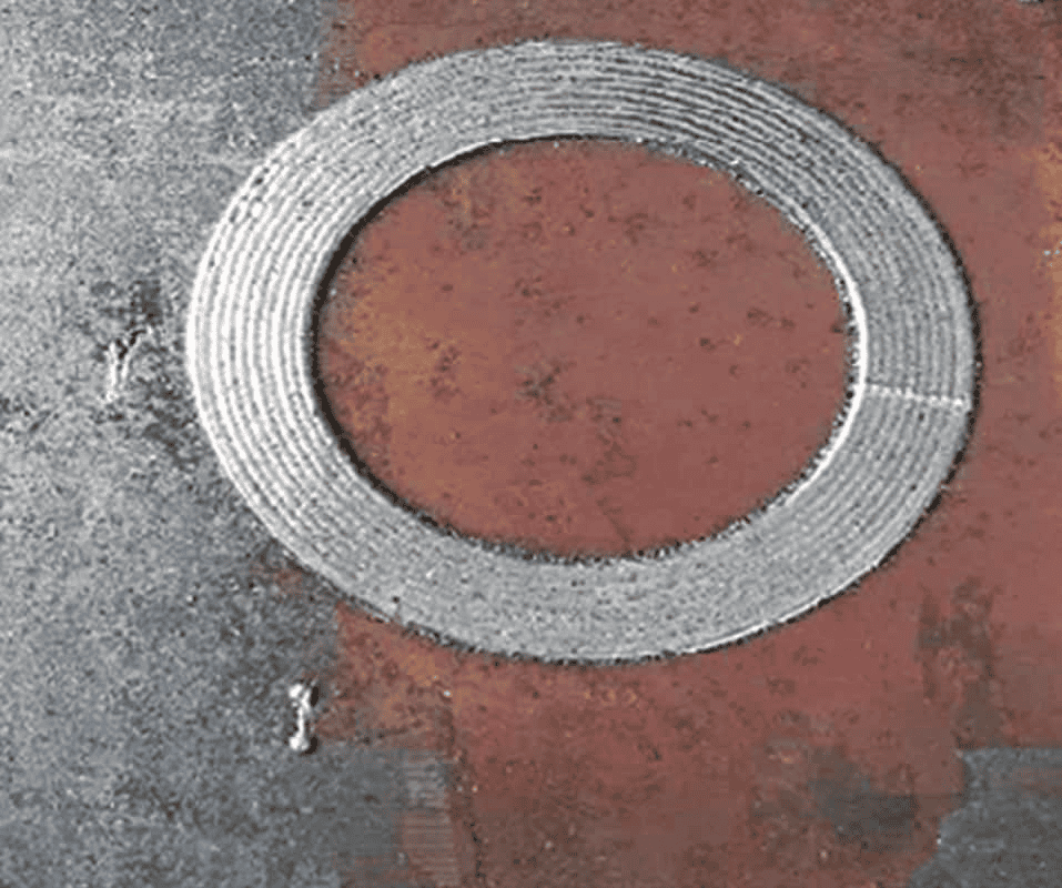 Penghapusan karat pembersih laser pada permukaan logam