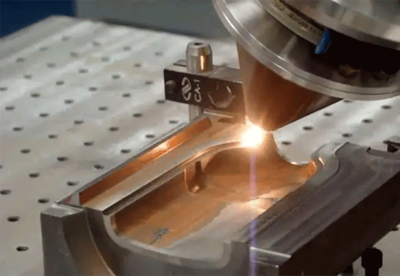 Plastic Mold Laser Cladding Repair