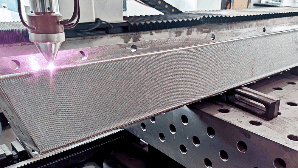 التكسية بالليزر عالي السرعة