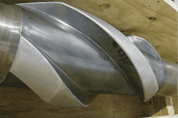 Laser cladding technology demonstration