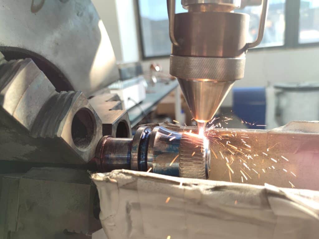 تعمیر پوشش لیزری نوکهای برشدهنده زغالسنگ