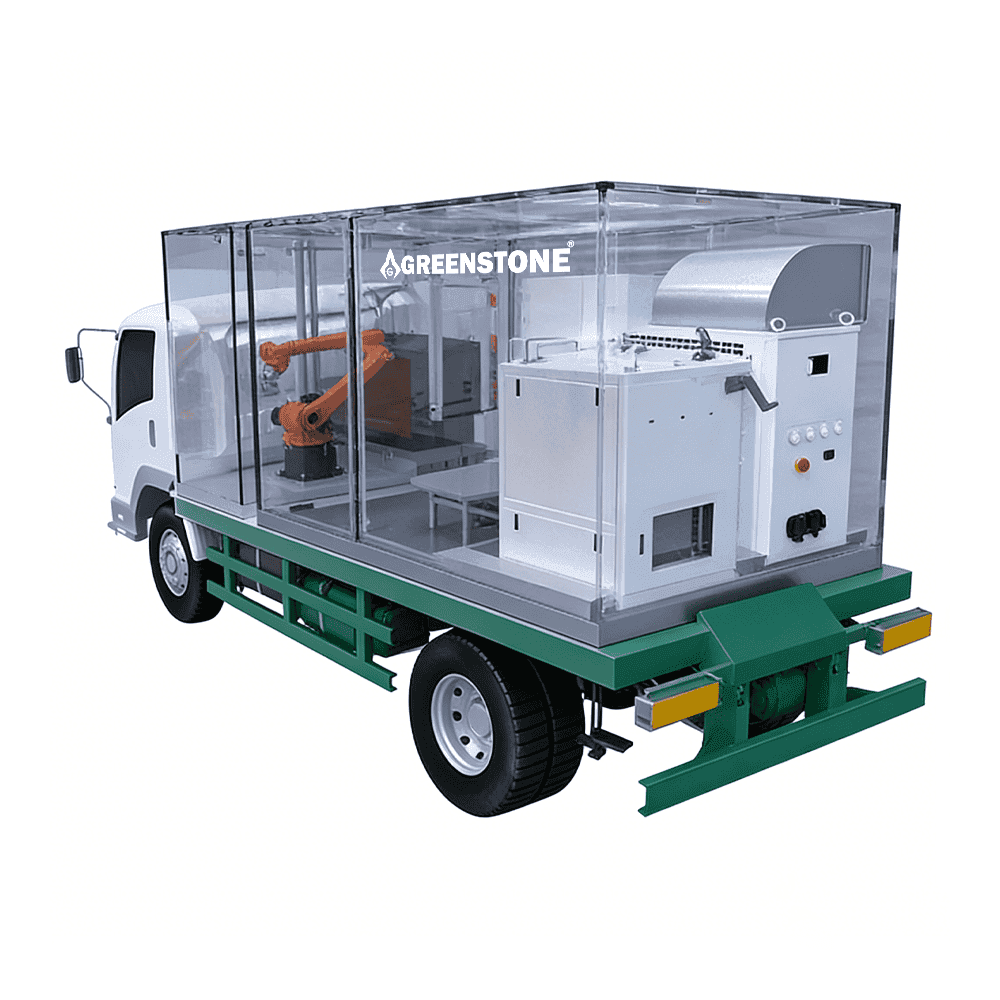 Greenstone Vehicle-Mounted Containerized Laser Remanufacturing System (Max Working Radius: 1813 mm)