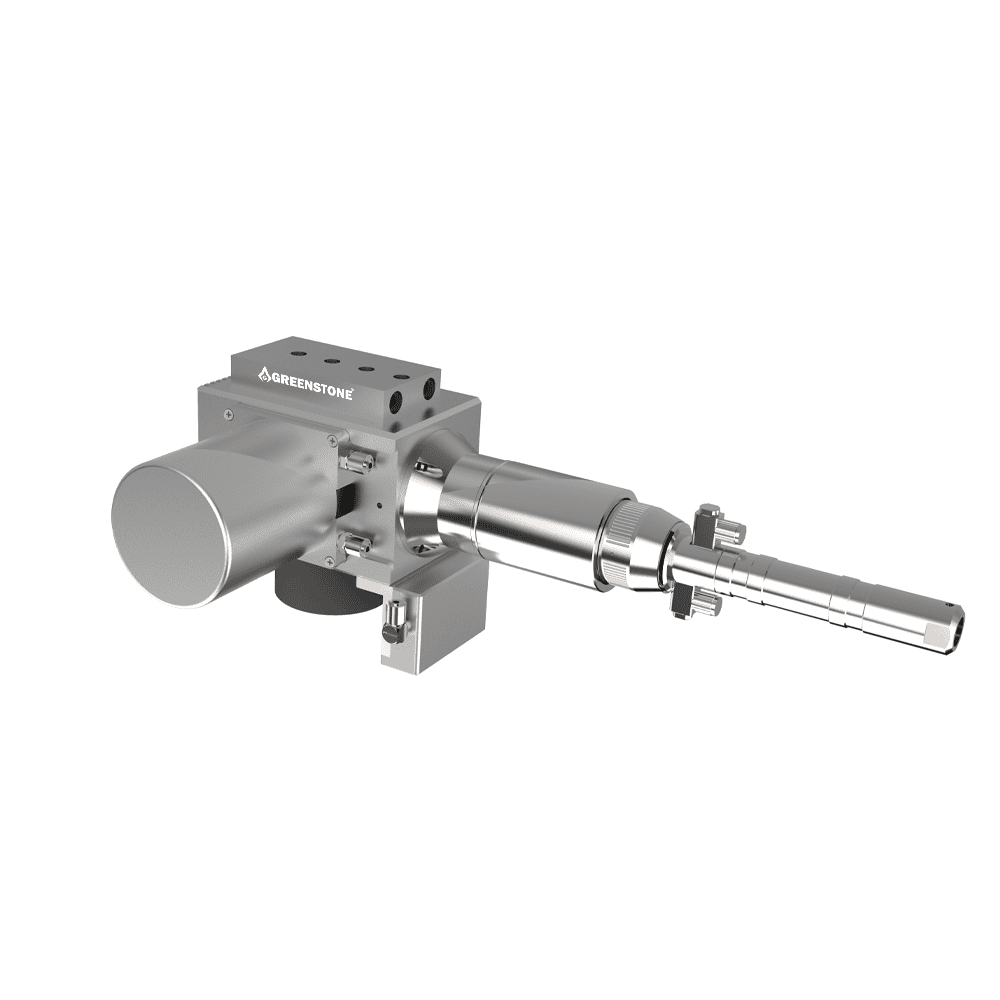 Cap de curățare laser cu vârf plat înclinat