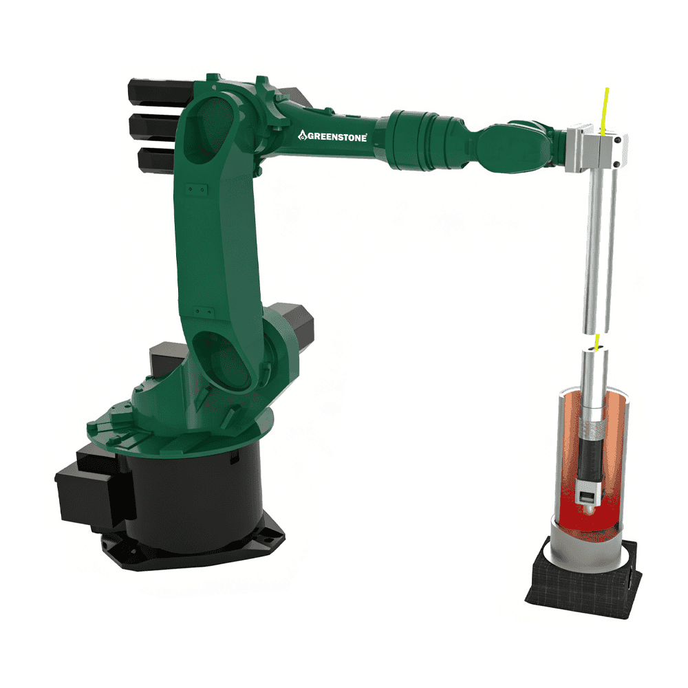 Mașină personalizată de curățare cu laser a peretelui interior al conductei