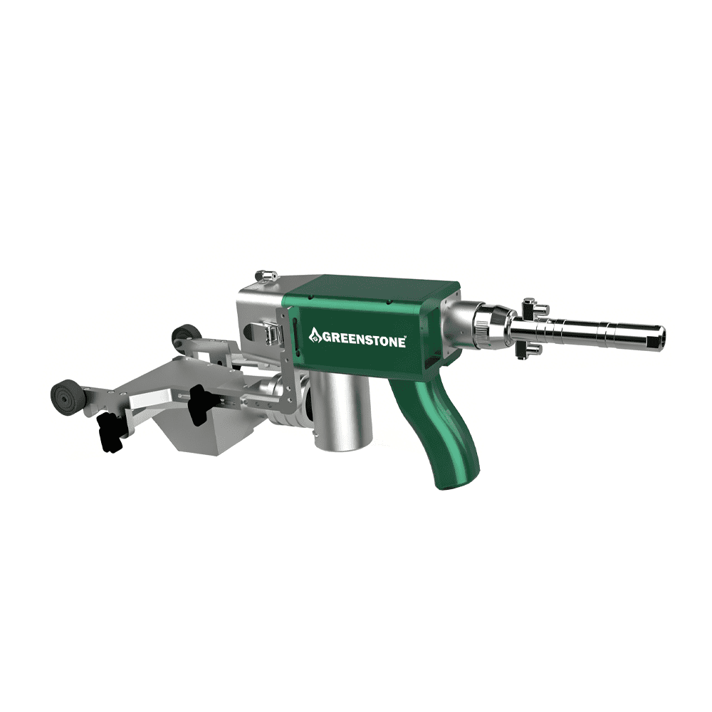 Straight-Through Flat-Top Laser Cleaning Head