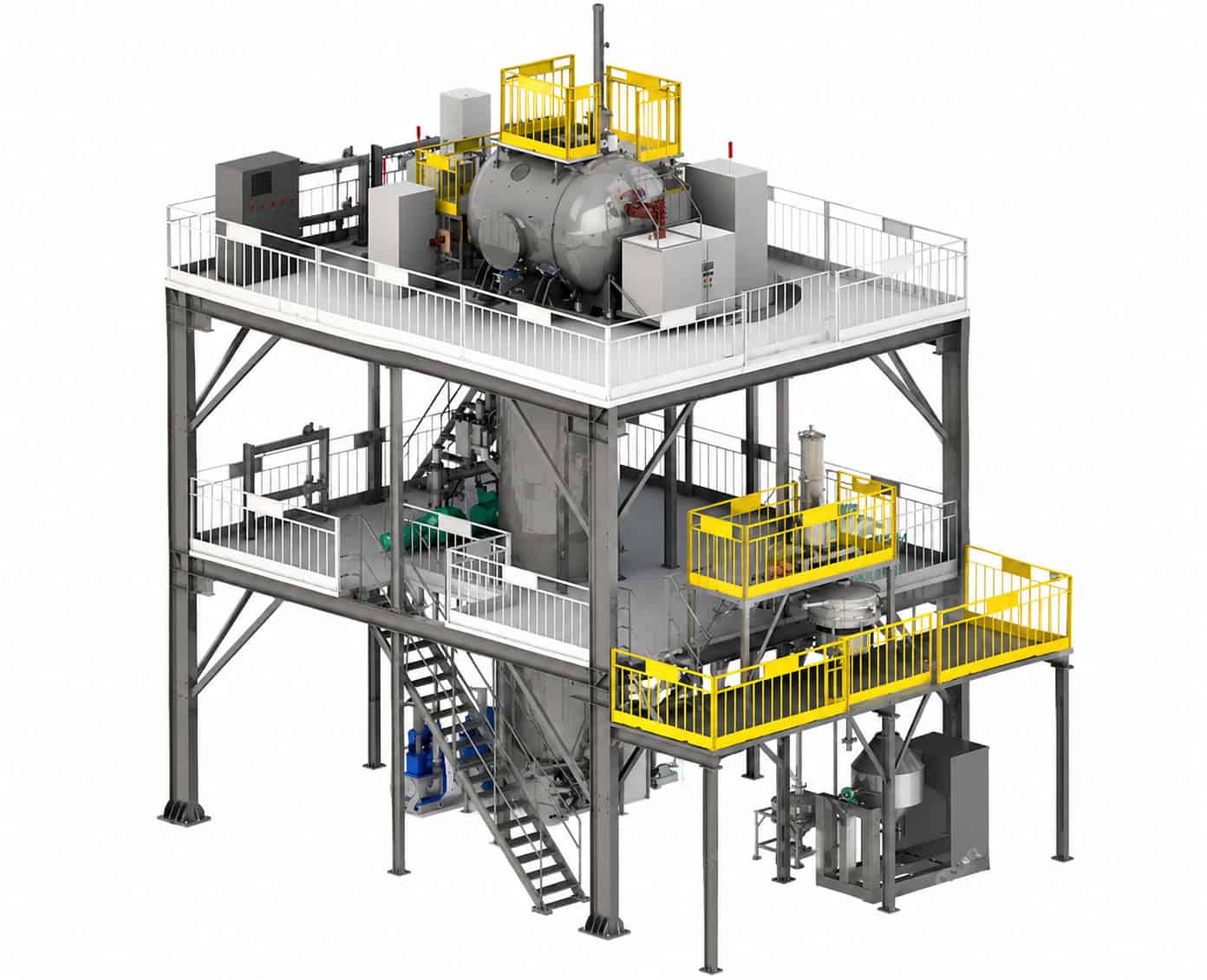 Gas Atomization Powder Production System (GA)