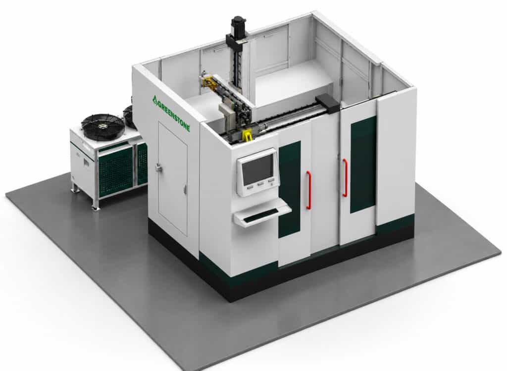 GREENSTONE glass-mold-laser-cladding-repair-process machine