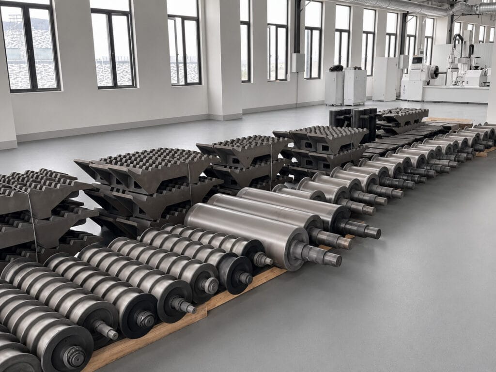 Laser Cladding Remanufacturing of Worn Hot Rolling Mill Rolls
