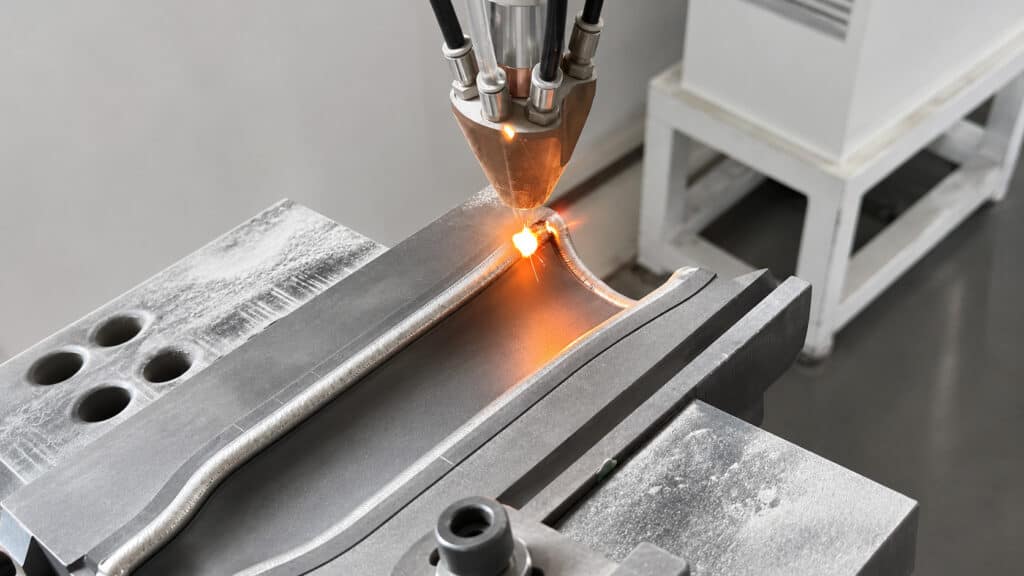 Precision Laser Cladding for Glass Mold Repair