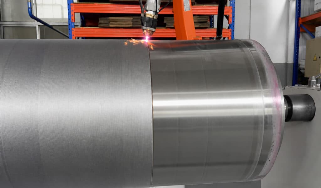 Continuous Casting Mould Laser Cladding Repair and Surface Restoration