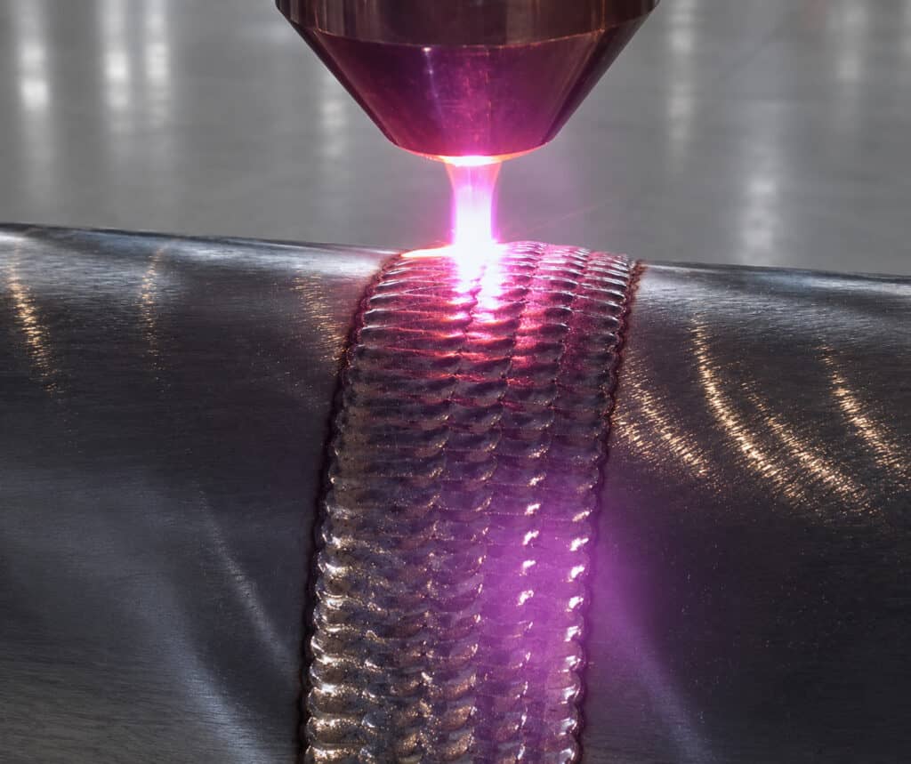 Extruder Screw Flight Laser Cladding for Wear and Corrosion Resistance