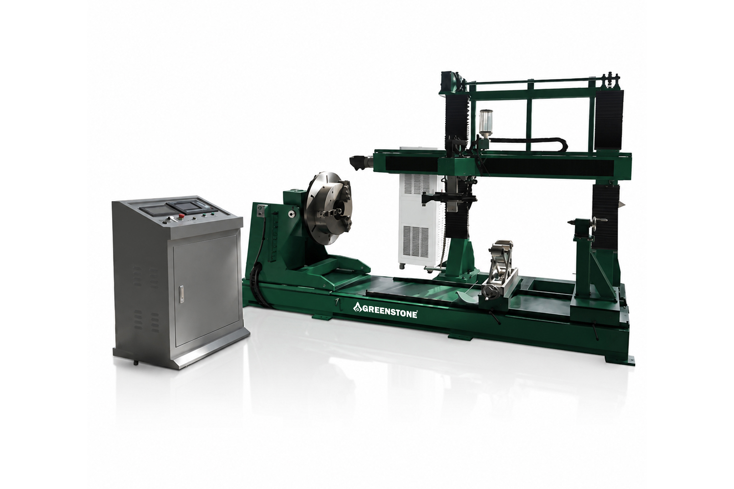 GREENSTONE Dual-Column Gantry Automated PTA Hardfacing System for Large Industrial Components