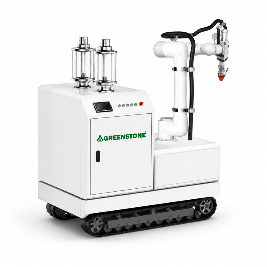 GREENSTONE GPoLAM Series Modular Self-Propelled Tracked Laser Cladding Workstation