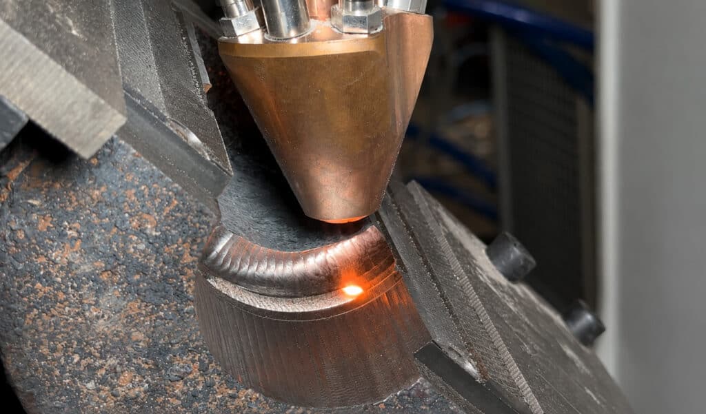 glass-mold-bottom-plate-laser-cladding-repair