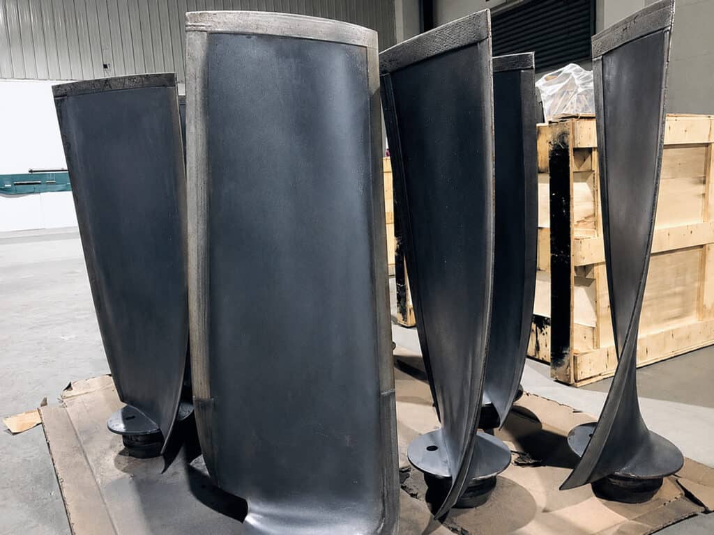 Power Plant Fan Blade Laser Cladding Repair and Remanufacturing