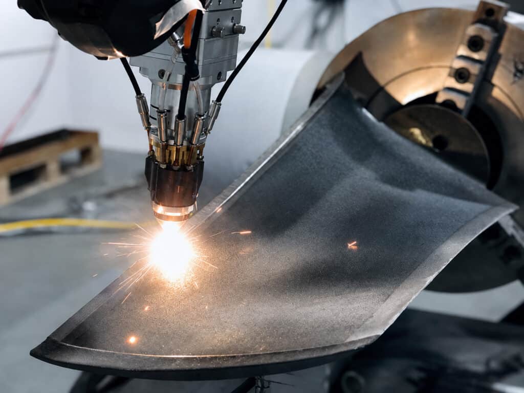 Laser Cladding Surface Restoration for Industrial Power Plant Fan Blades