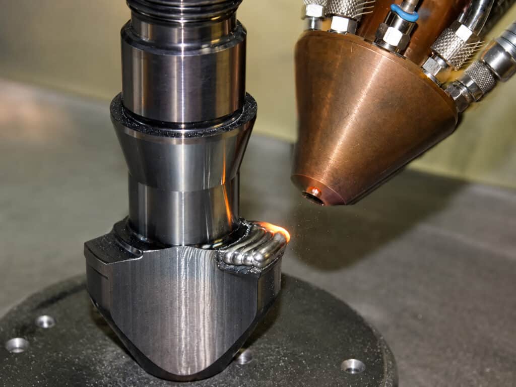 Laser Cladding Additive Manufacturing Process