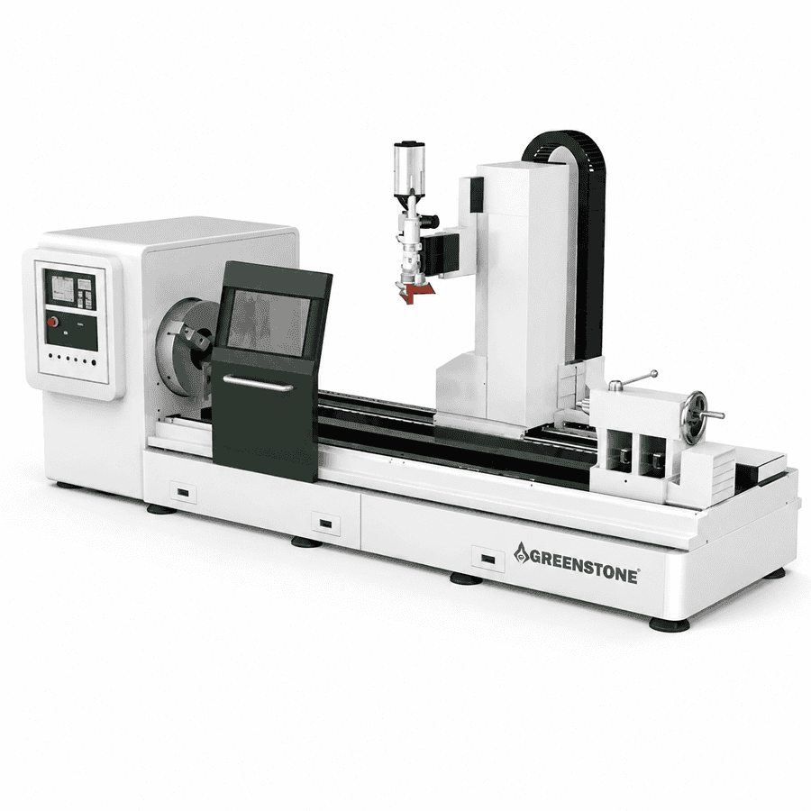 GREENSTONE Wide-Beam High-Speed Laser Cladding System for Shaft Components