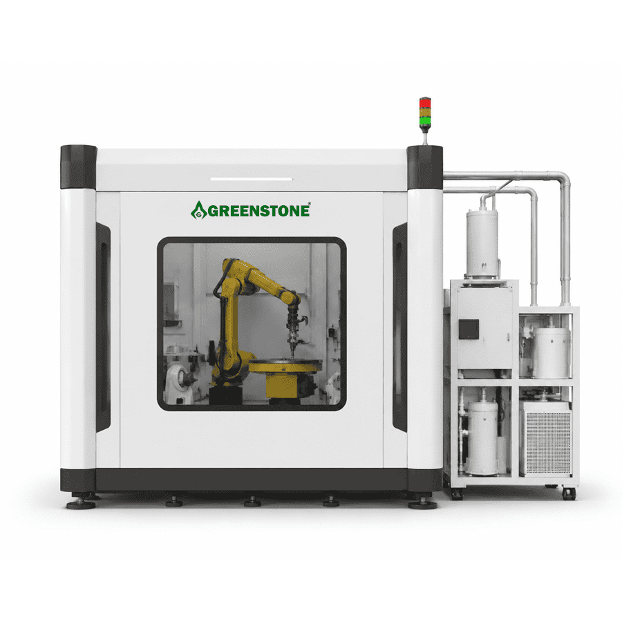 GREENSTONE Enclosed Robotic Laser Cladding Remanufacturing System