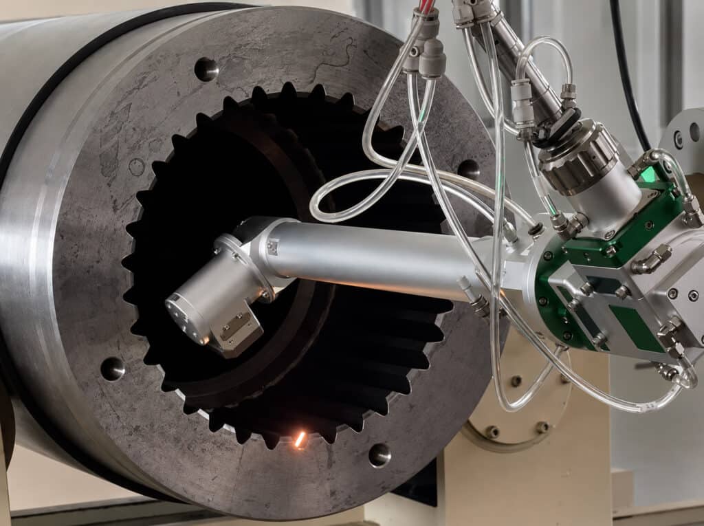 Industrial Laser Hardening Hardfacing Process for Extending the Service Life of Worn Metal Components