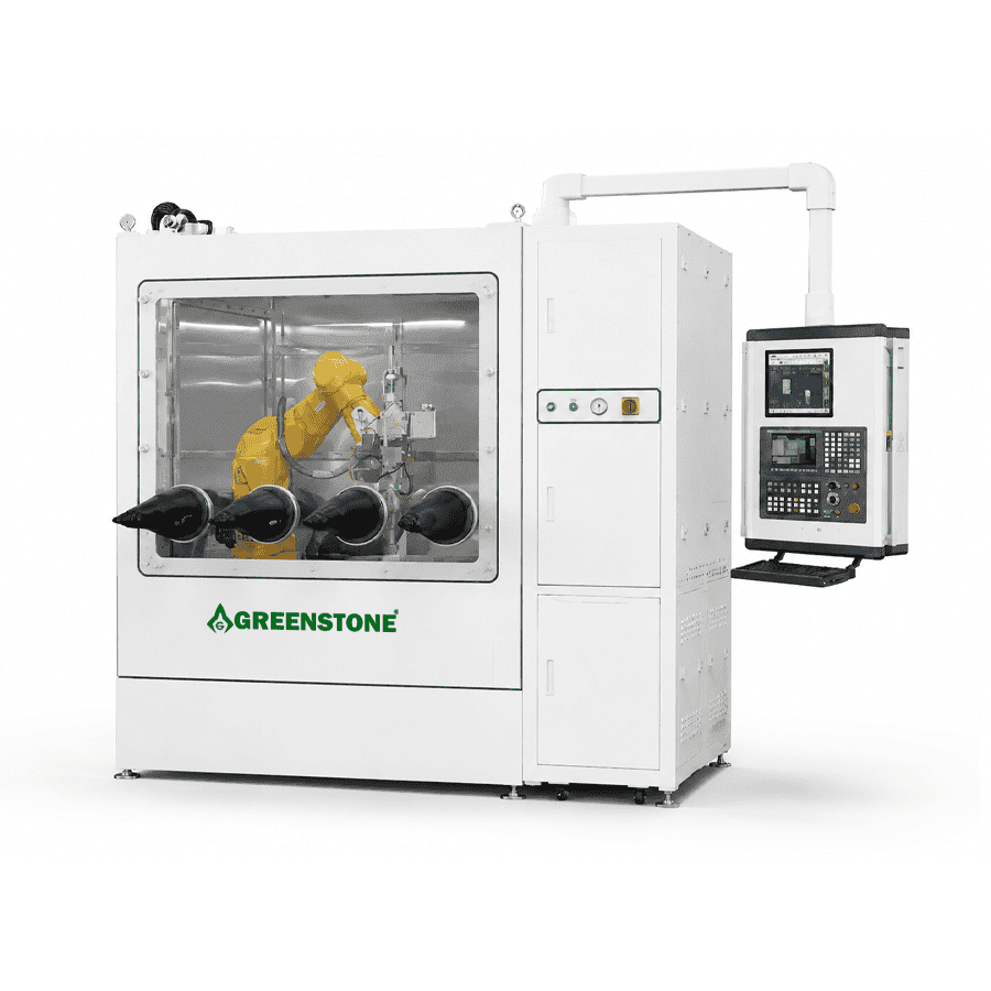 GREENSTONE 8-Axis Robotic Laser DED Additive Manufacturing System with Sealed Chamber