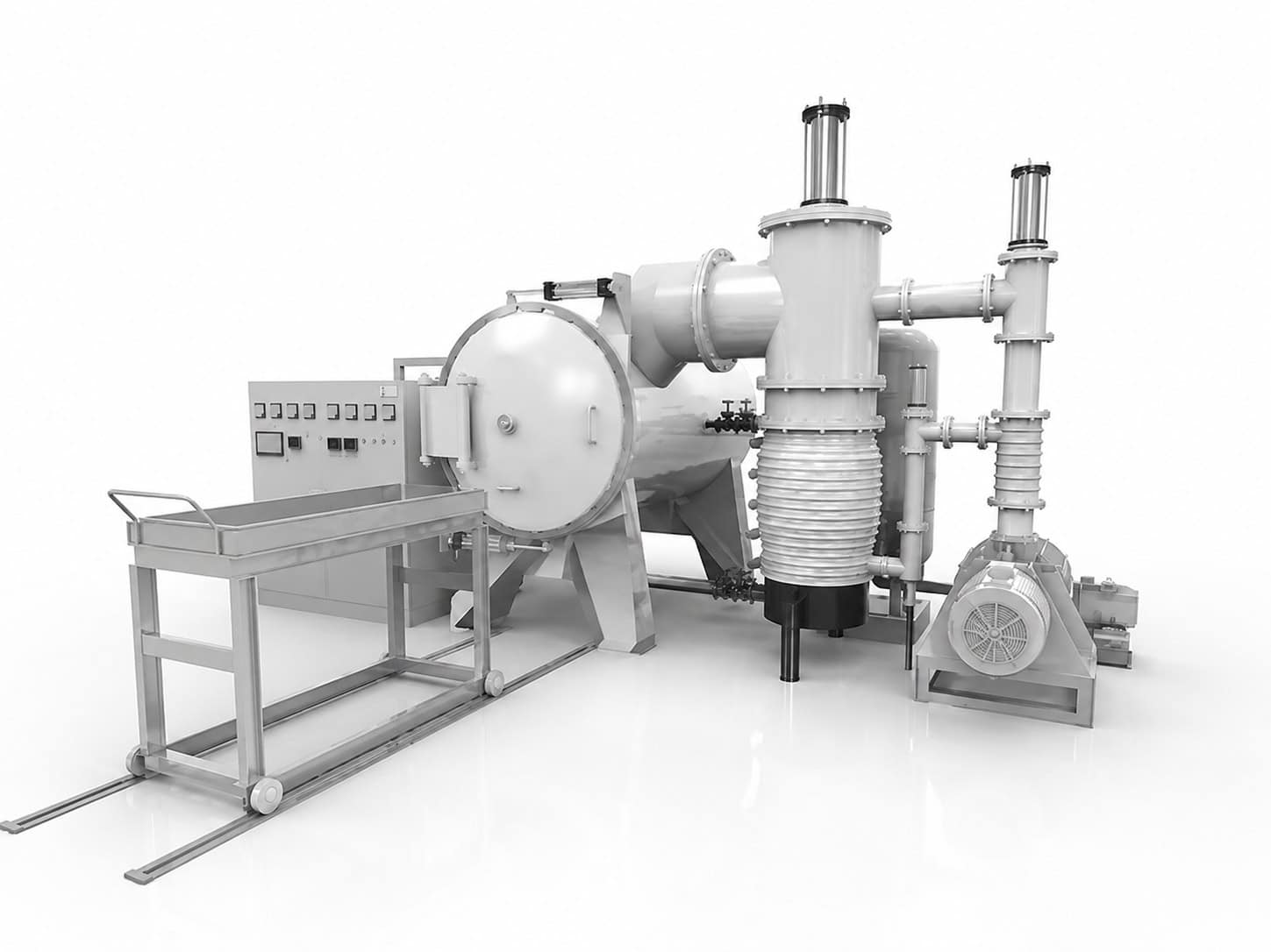 High-Vacuum PVD Coating System for Wear and Corrosion Resistant Thin Film Deposition