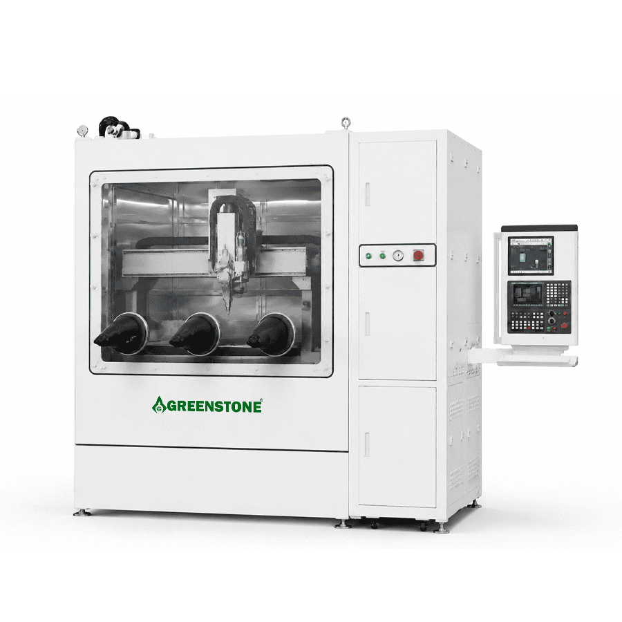 GREENSTONE Sealed Cabin 3-Axis Gantry Powder-Fed DED Additive Manufacturing System