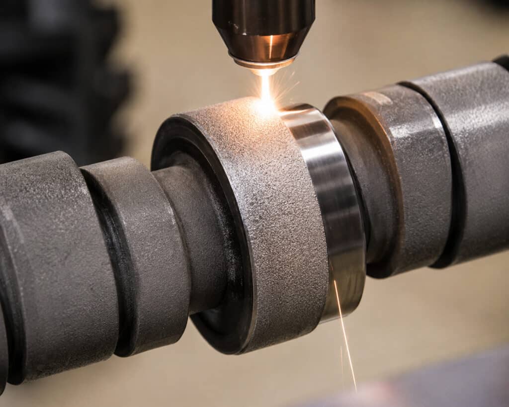 Crankshaft Laser Cladding Repair and Surface Restoration