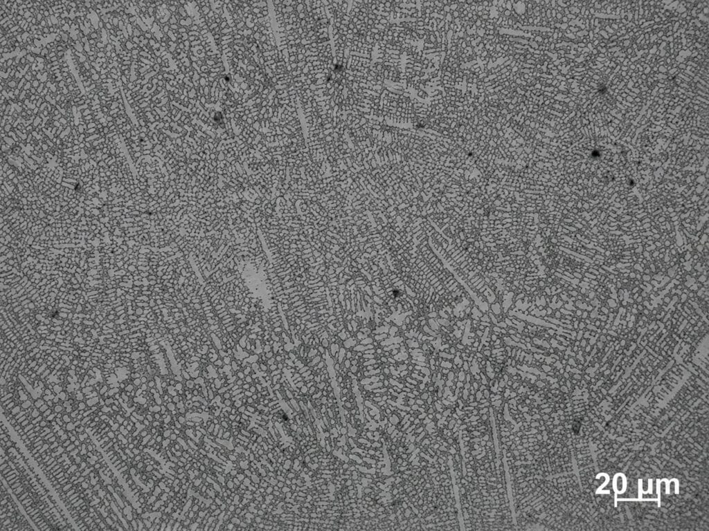 Metallographic Microstructure of Ultra-High-Speed Laser Cladding (EHLA)