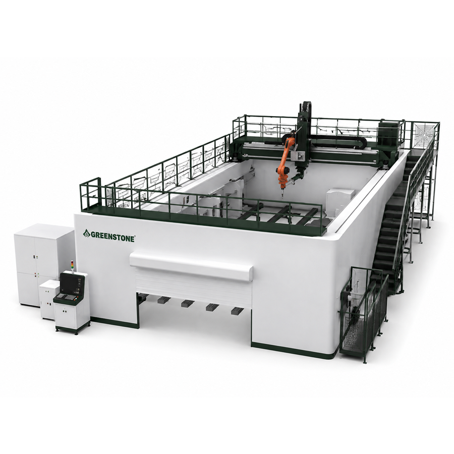 30 kW Dual-Robot Gantry Hybrid Laser Welding System for Heavy Metal Fabrication