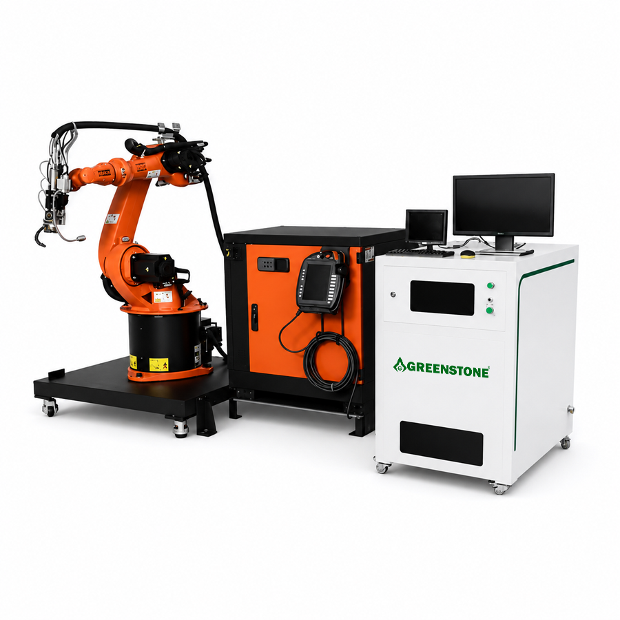 Robotic Fiber Laser Welding System for Large-Scale 3D Metal Components and Complex Seam Welding