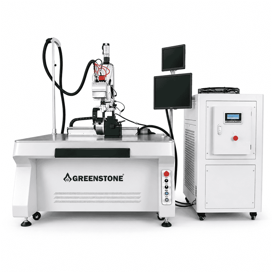 High-Power Automatic Laser Welding System with CCD Vision Positioning and Multi-Axis Motion Platform