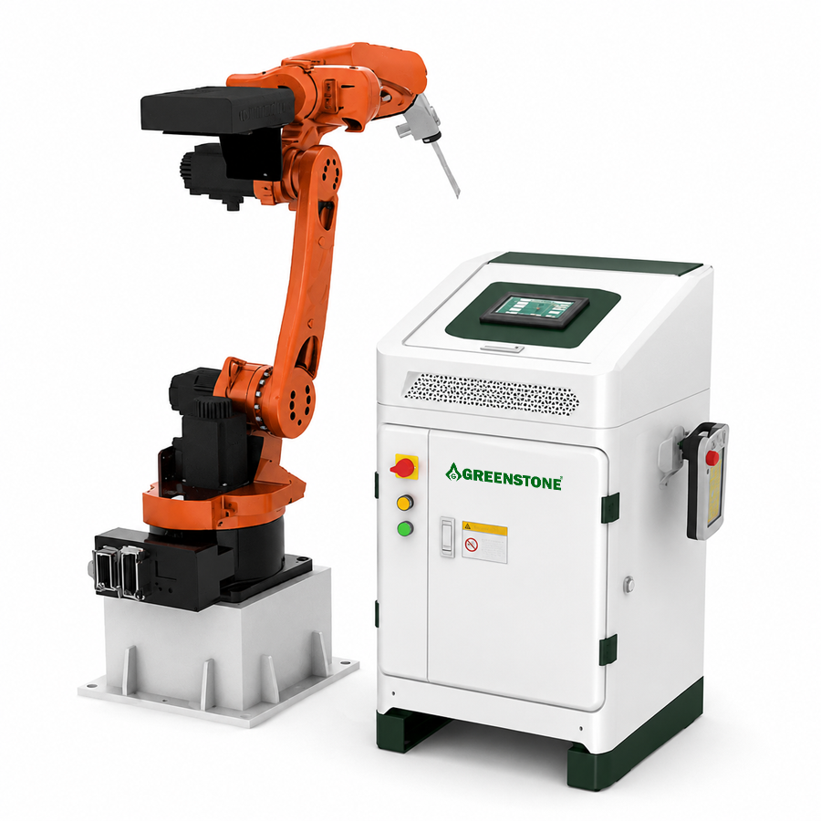 Robotic Pulsed Fiber Laser Cleaning System for Precision Surface Cleaning and Preparation (50 W–100 W)