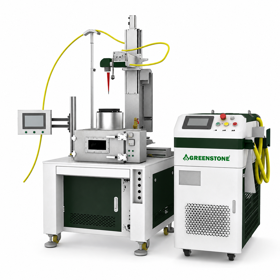 Precision Fiber Laser Cleaning System with Integrated Vacuum Extraction and Dust Collection