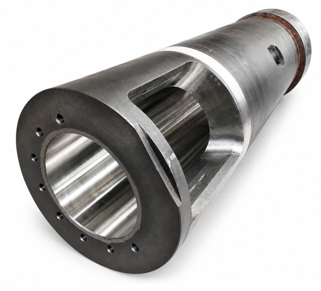 Die Casting Shot Sleeve After Laser Cladding Repair and Precision Machining