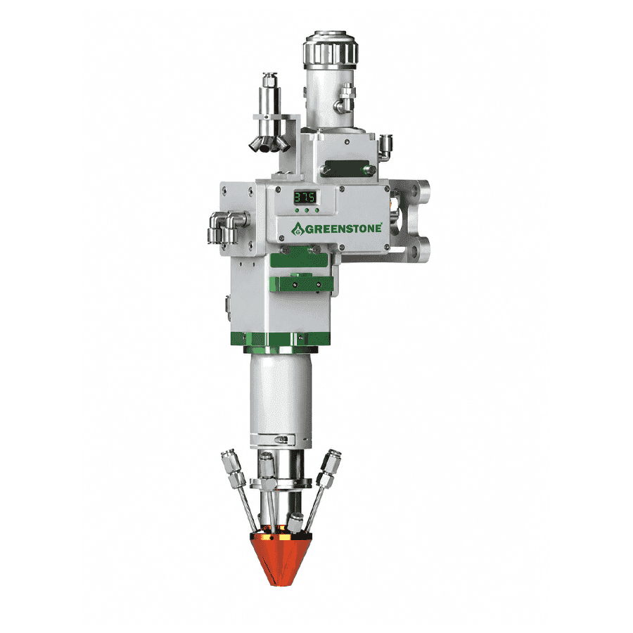 GREENSTONE GSTS-120LD T4-T8 12kW High-Power Laser Cladding Head with Multi-Channel Powder Feeding for DED Systems