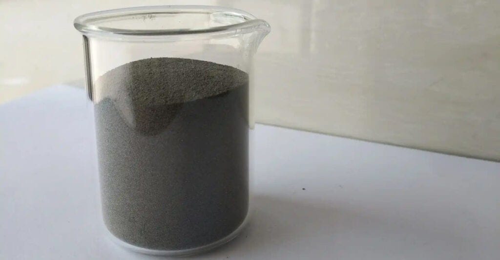 Nickel-Based Alloy Powder for Laser Cladding in a Beaker